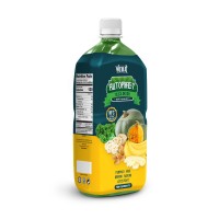 AUTOPHAGY Juice In Vietnam Kosher Pet 1L Almond nuts Pumpkin Lotus roots Kale Banana Healthy fruit juice